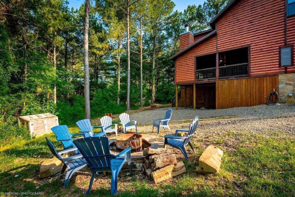 Iron Horse Lodge Sleeps 18, Games, Fire Pit, Hot Tub, Ev, More Broken Bow Dış mekan fotoğraf